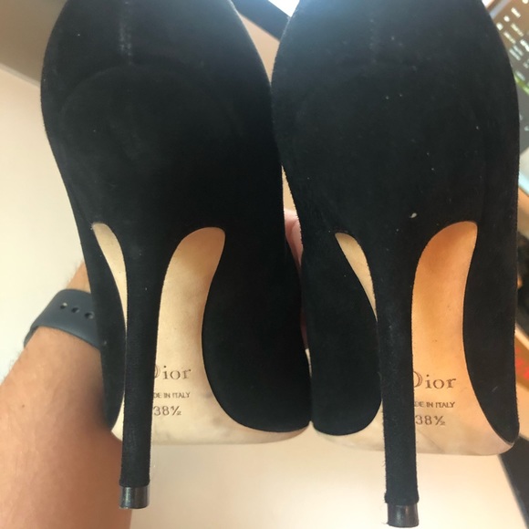 CHRISTIAN DIOR Coquette suede pump - Picture 6 of 11